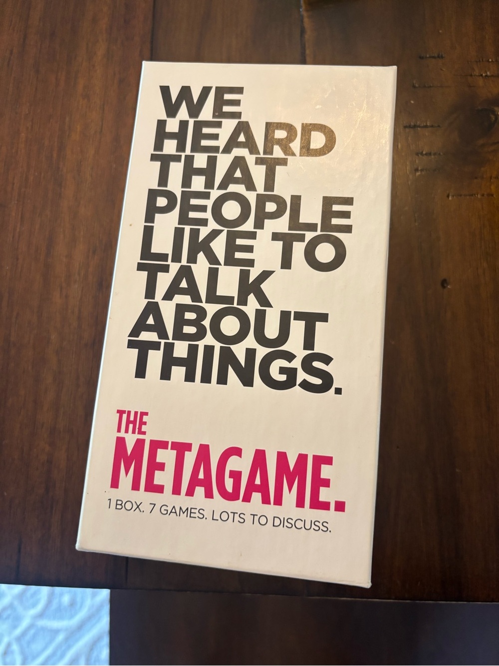The Metagame Card Game